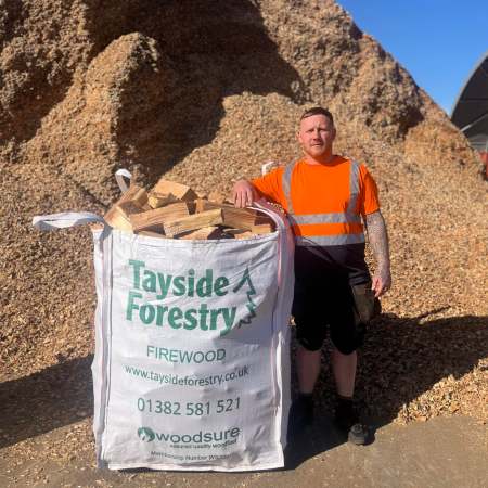 Large Bulk Bag of Kiln Dried Stovewood