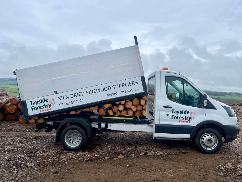 Kiln Dried Stovewood Tipped Load