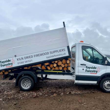 Kiln Dried Stovewood Tipped Load