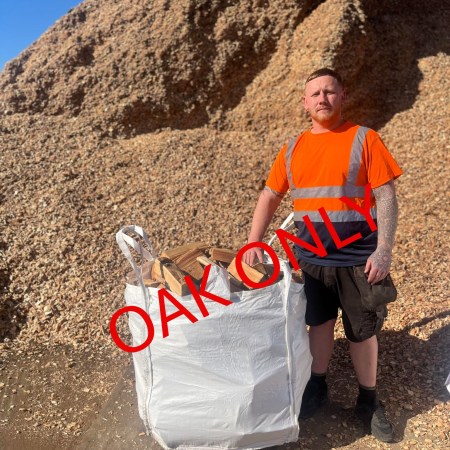 Kiln Dried Hardwood Oak Only Half Bags