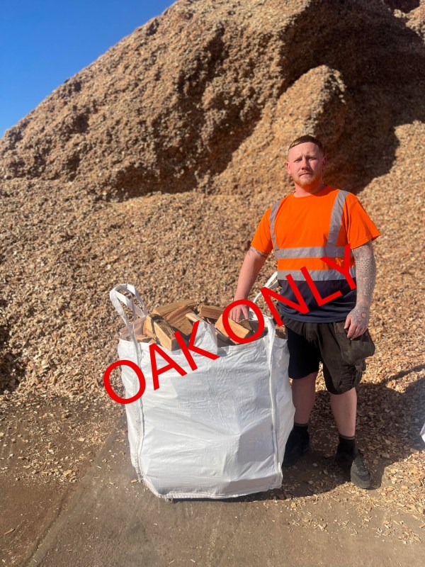 Kiln Dried Hardwood Oak Only Half Bags