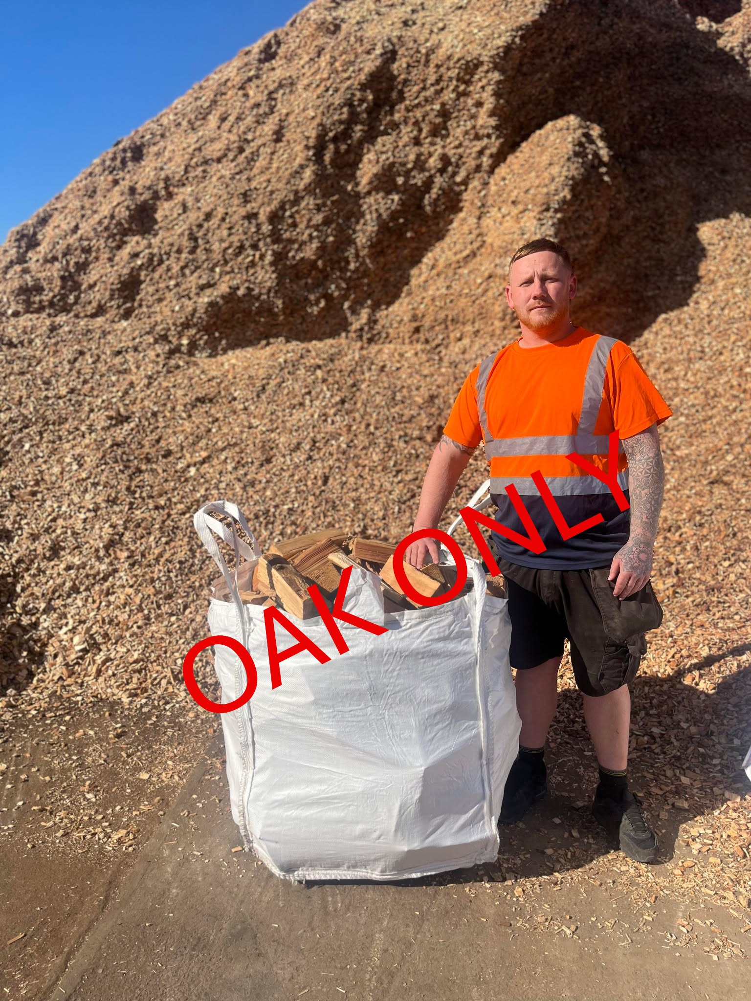 Kiln Dried Hardwood Oak Only Half Bags