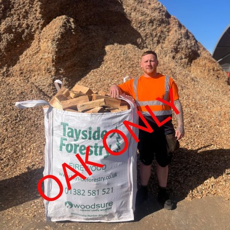 Large Bulk Bag Kiln Dried Hardwood Oak